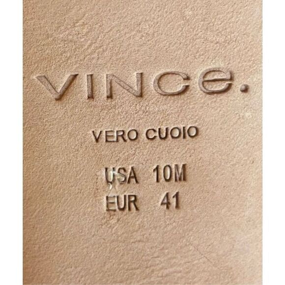 Vince Hilda Suede Ankle Boot in Light Fawn NWOB Size 10 - Picture 8 of 8